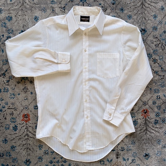 Vintage Career Club button down - Picture 1 of 9
